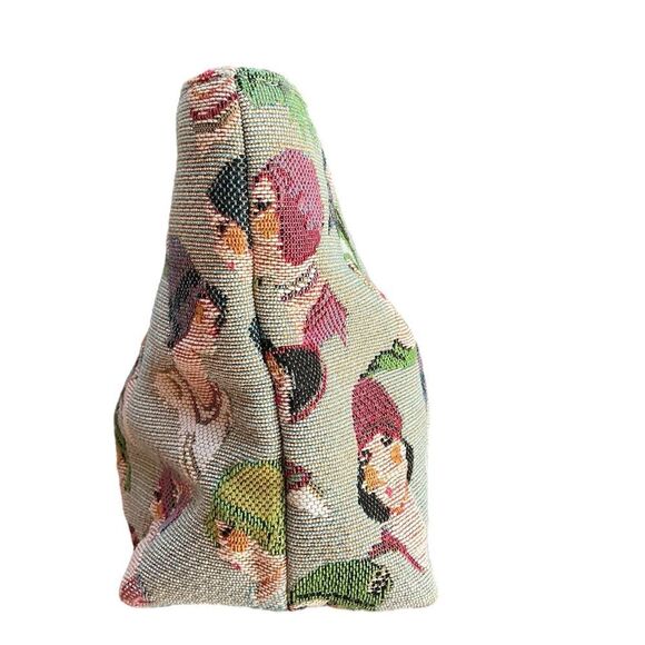 Jules Pansu Paris Tapesty Cosmetic Make-Up Pouch - Picture 9 of 9